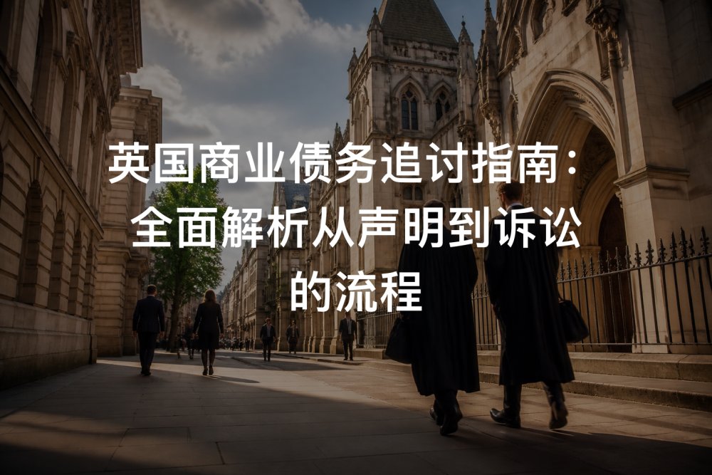 英国商业债务追讨指南：全面解析从声明到诉讼的流程
