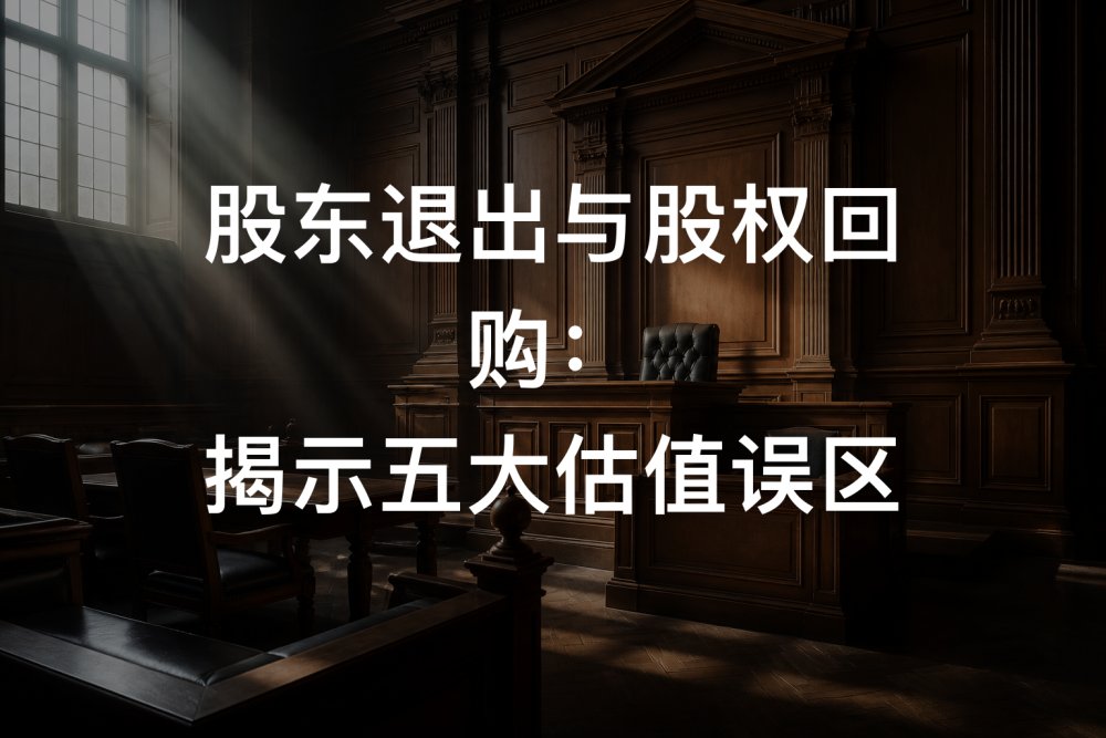 股东退出与股权回购：揭示五大估值误区