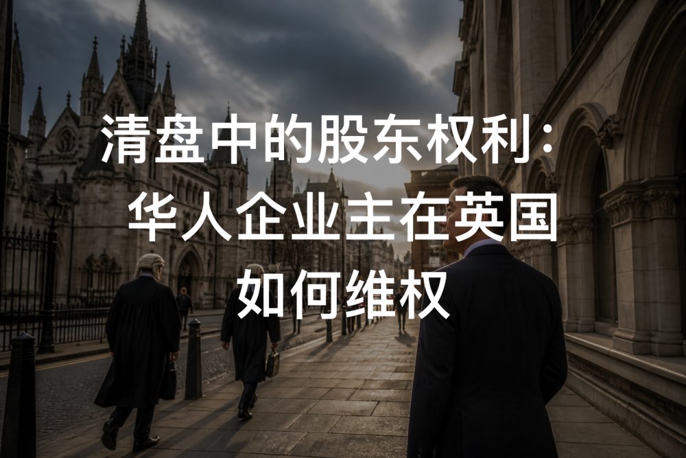 清盘中的股东权利：华人企业主在英国如何维权