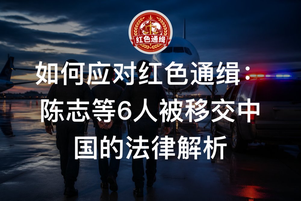 如何应对红色通缉：陈志等6人被移交中国的法律解析