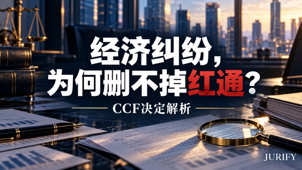  经济纠纷，为何删不掉红通？