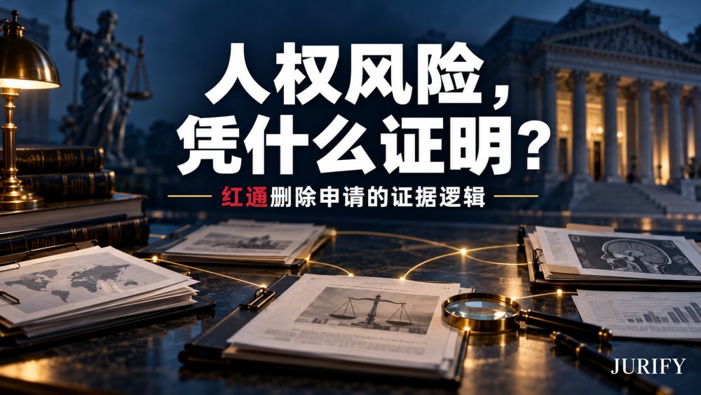 申请删除红通，为什么“存在人权风险”还需要个人证据？