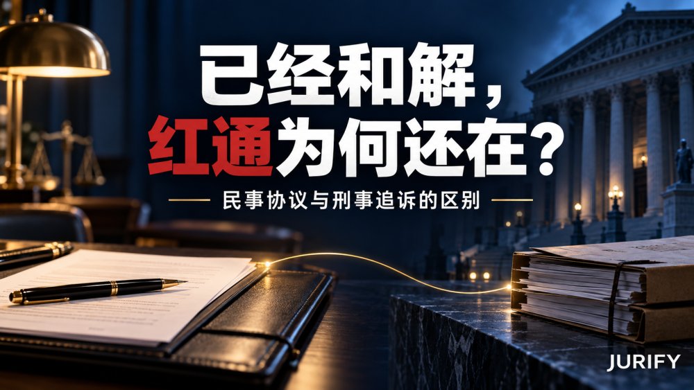 已经与公司和解，为什么红通仍未删除？从一份CCF决定看民事协议的作用