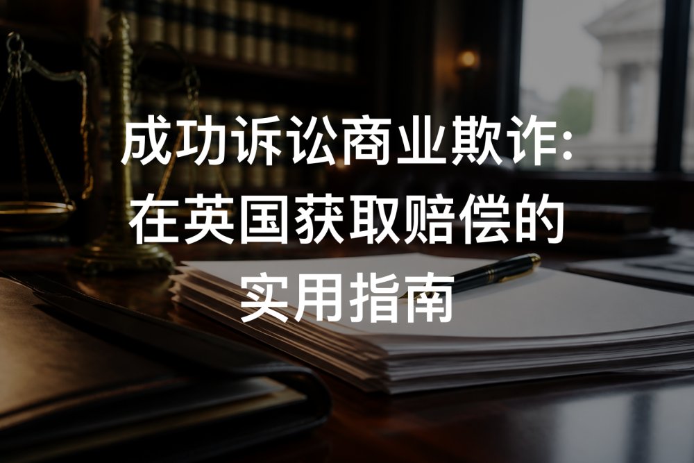 成功诉讼商业欺诈: 在英国获取赔偿的实用指南