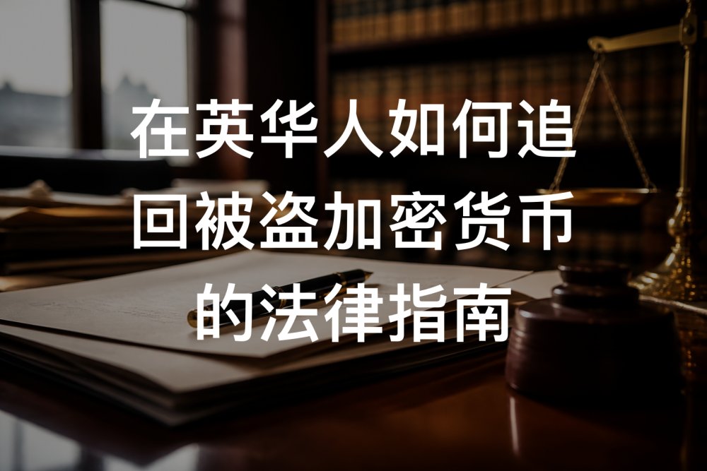 在英华人如何追回被盗加密货币的法律指南