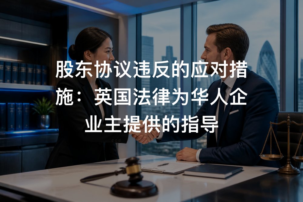 股东协议违反的应对措施：英国法律为华人企业主提供的指导