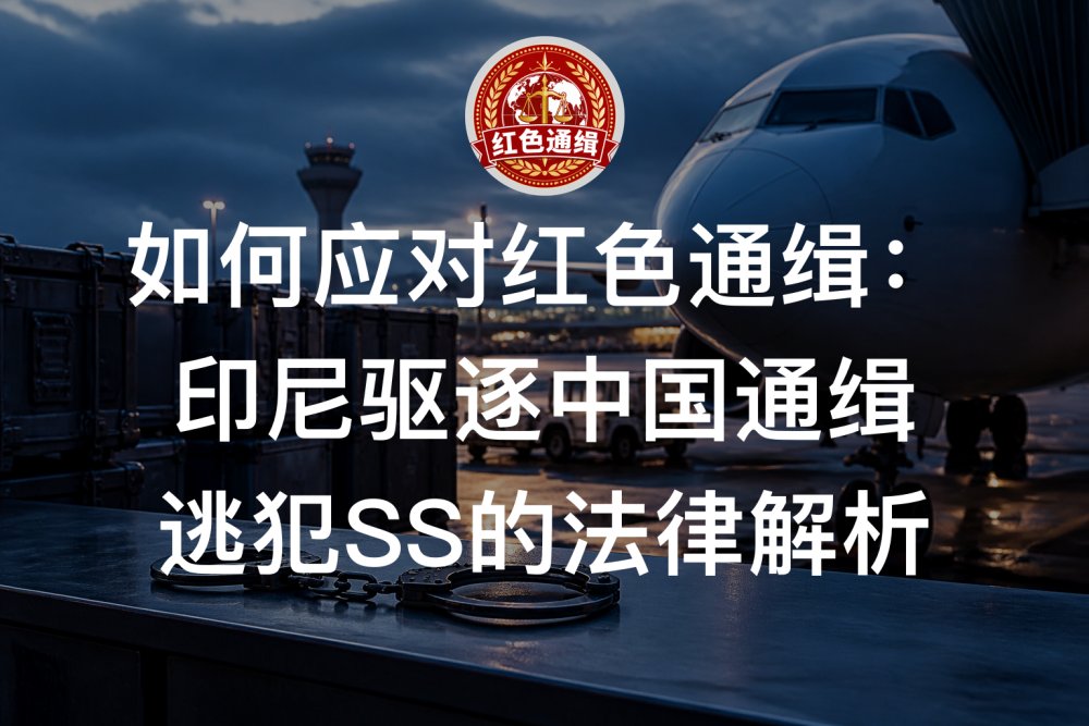 如何应对红色通缉：印尼驱逐中国通缉逃犯SS的法律解析