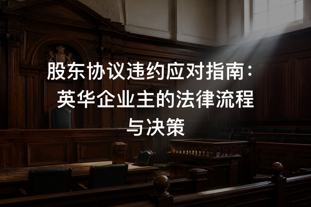 股东协议违约应对指南：英华企业主的法律流程与决策