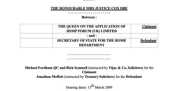 2009年HSMP高院判决书全文 preview