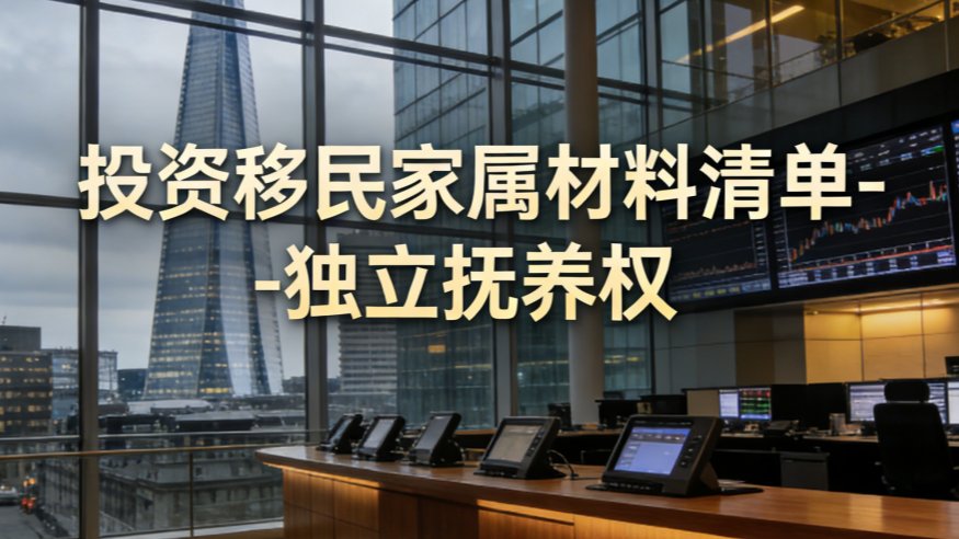 投资移民家属材料清单-独立抚养权 preview