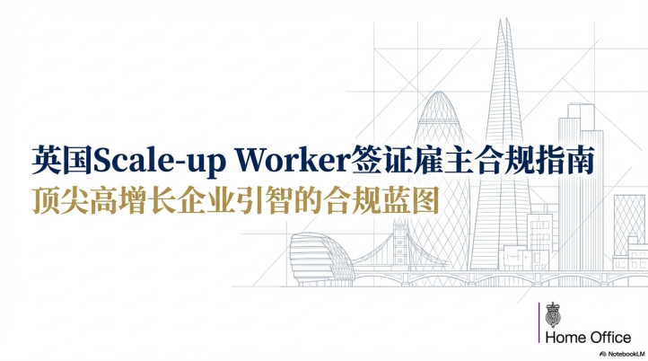 英国Scale-up Worker签证雇主合规指南