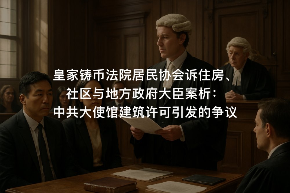 皇家铸币法院居民协会诉住房、社区与地方政府大臣案析：中共大使馆建筑许可引发的争议