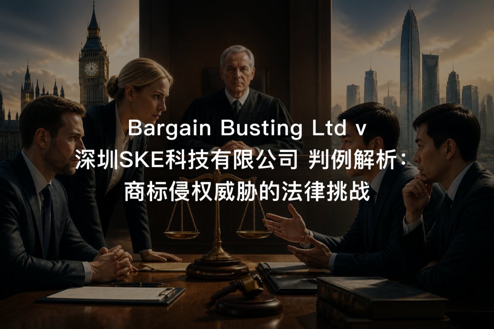 Bargain Busting Ltd v 深圳SKE科技有限公司 判例解析：商标侵权威胁的法律挑战
