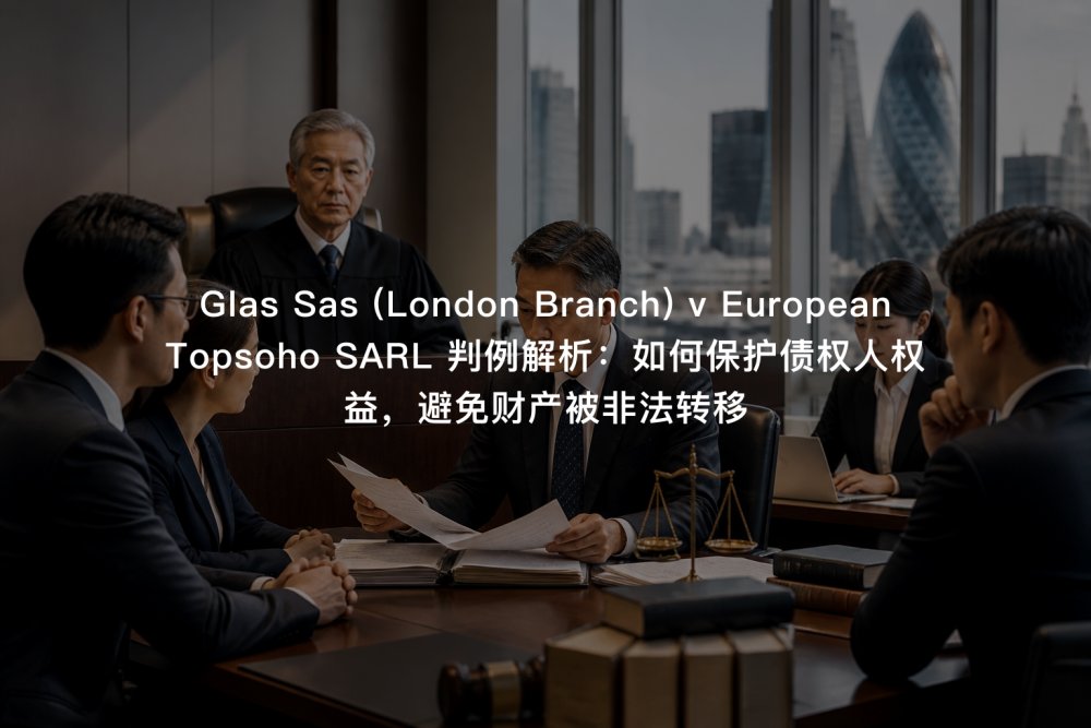 Glas Sas (London Branch) v European Topsoho SARL 判例解析：如何保护债权人权益，避免财产被非法转移