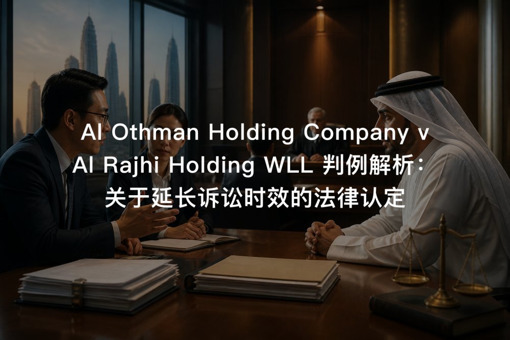 Al Othman Holding Company v Al Rajhi Holding WLL 判例解析：关于延长诉讼时效的法律认定
