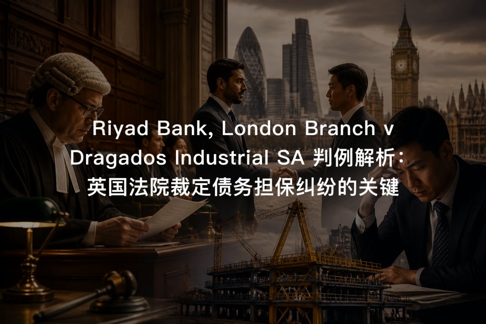 Riyad Bank, London Branch v Dragados Industrial SA 判例解析：英国法院裁定债务担保纠纷的关键