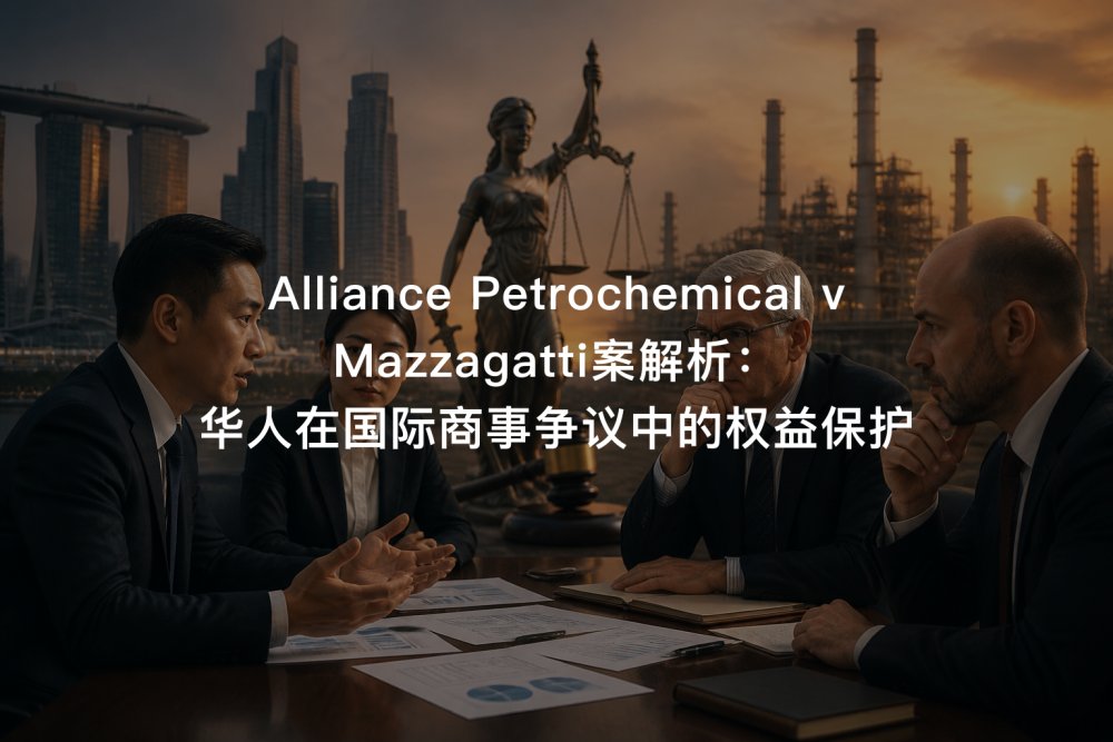 Alliance Petrochemical v Mazzagatti案解析：华人在国际商事争议中的权益保护